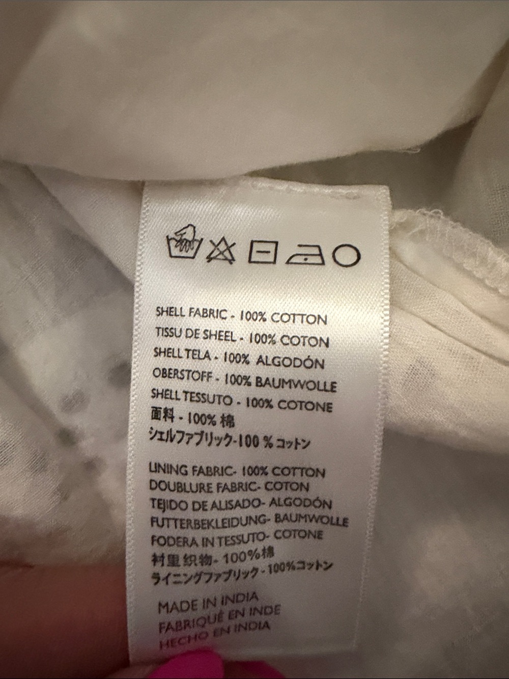 NWOT Cleobella Hayden Smocked Boho Mini Dress Ivory White S - Picture 12 of 14